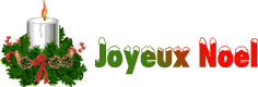 gif joyeux Noël bougie